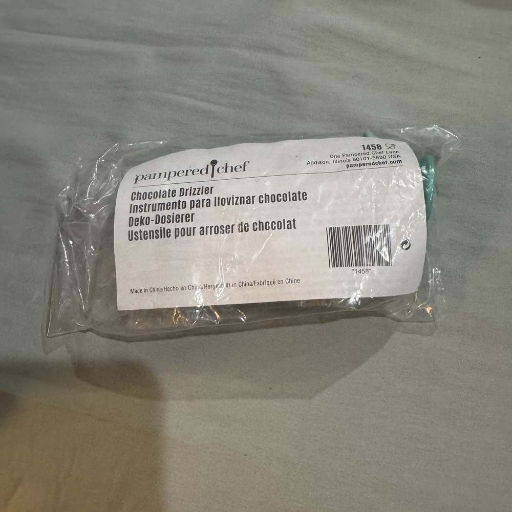 The Pampered Chef Chocolate‎ Drizzler #1458 New Sealed